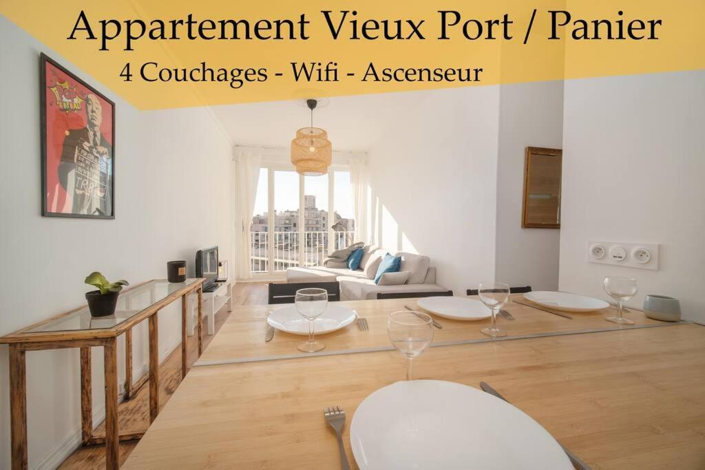 Appartement Tout Equipe Au Coeur Du Vieux Port 4 Couchages Marsiglia Esterno foto